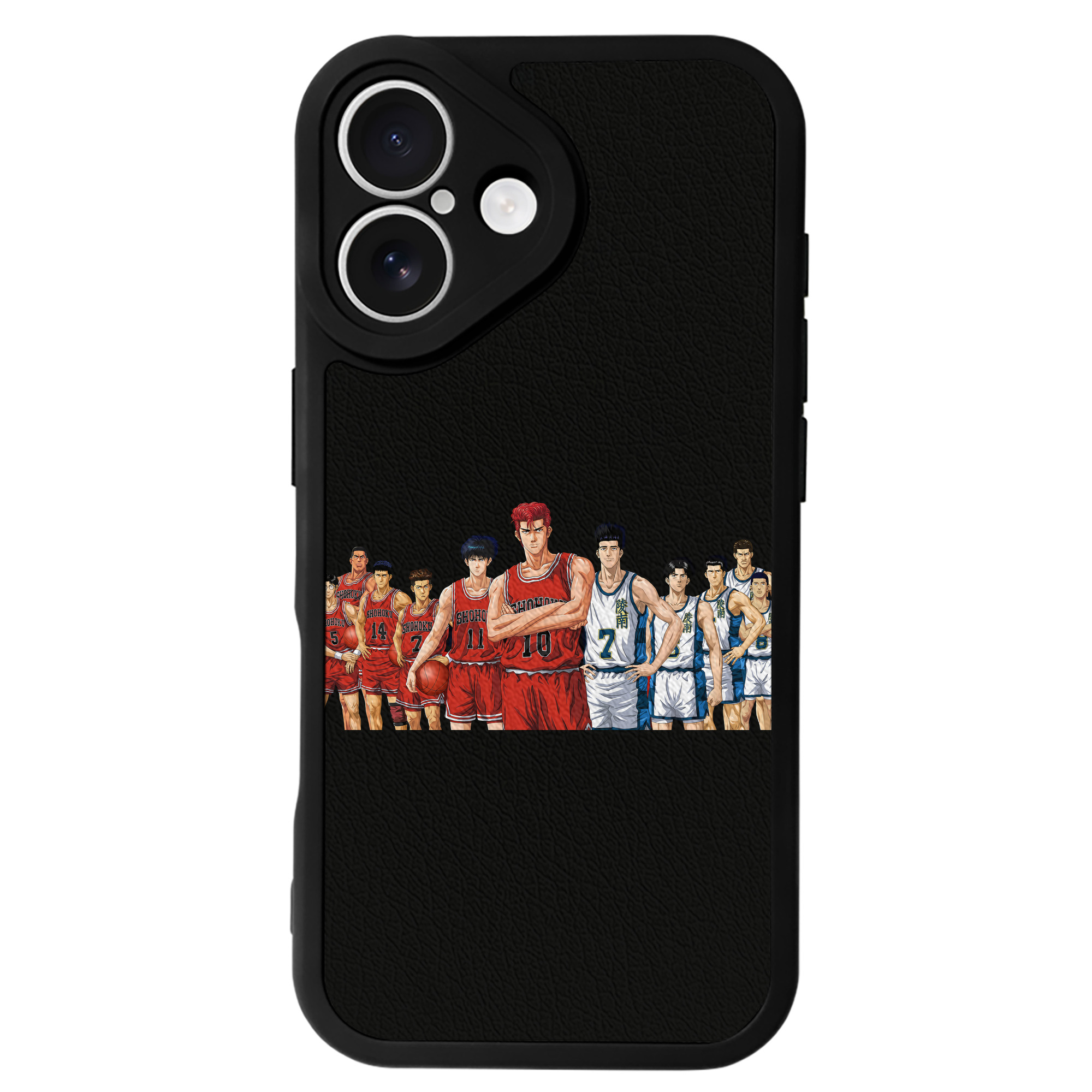 （画像用） SLAM DUNK／スラムダンク 【iPhone 16シリーズ対応】シリコンスマホケース（レザー調） 材質：シリコン